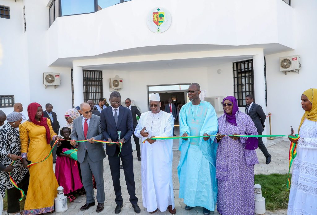 Inauguration de la nouvelle chancellerie de l’ambassade du Sénégal en Mauritanie par le Président Macky SALL